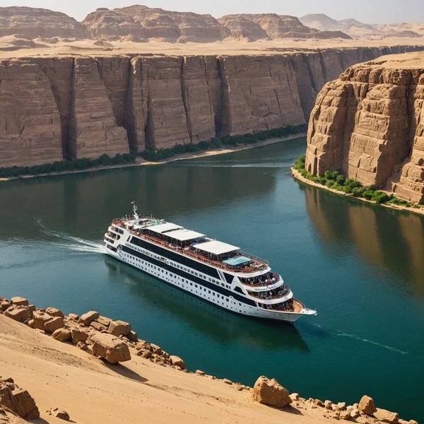 Quels sont les meilleurs itinéraires pour une croisière sur le Nil, Égypte?